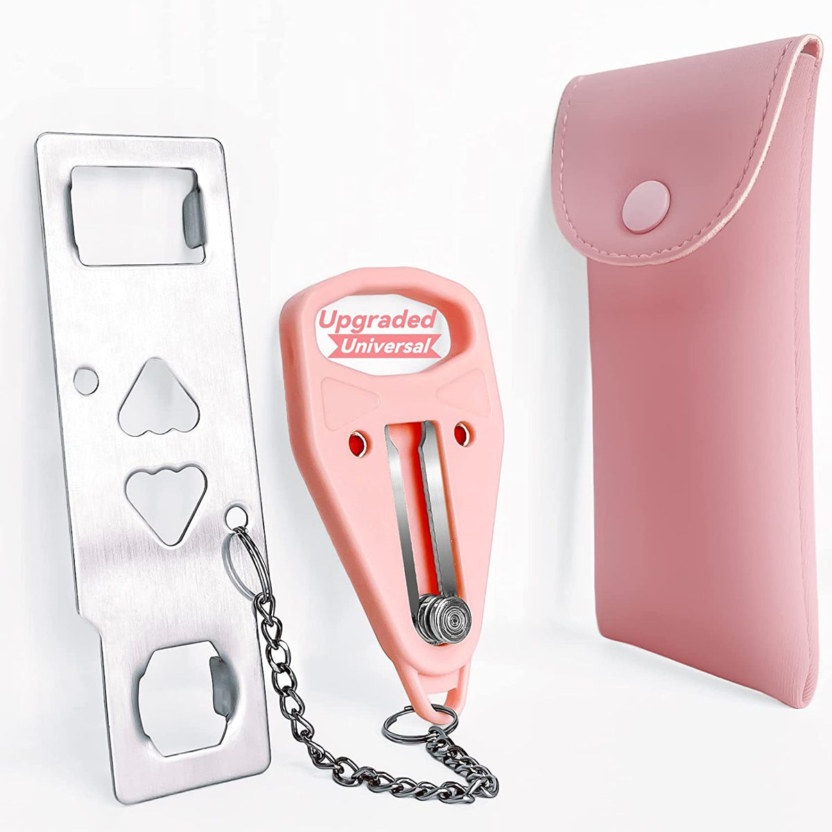 How do portable door locks work?