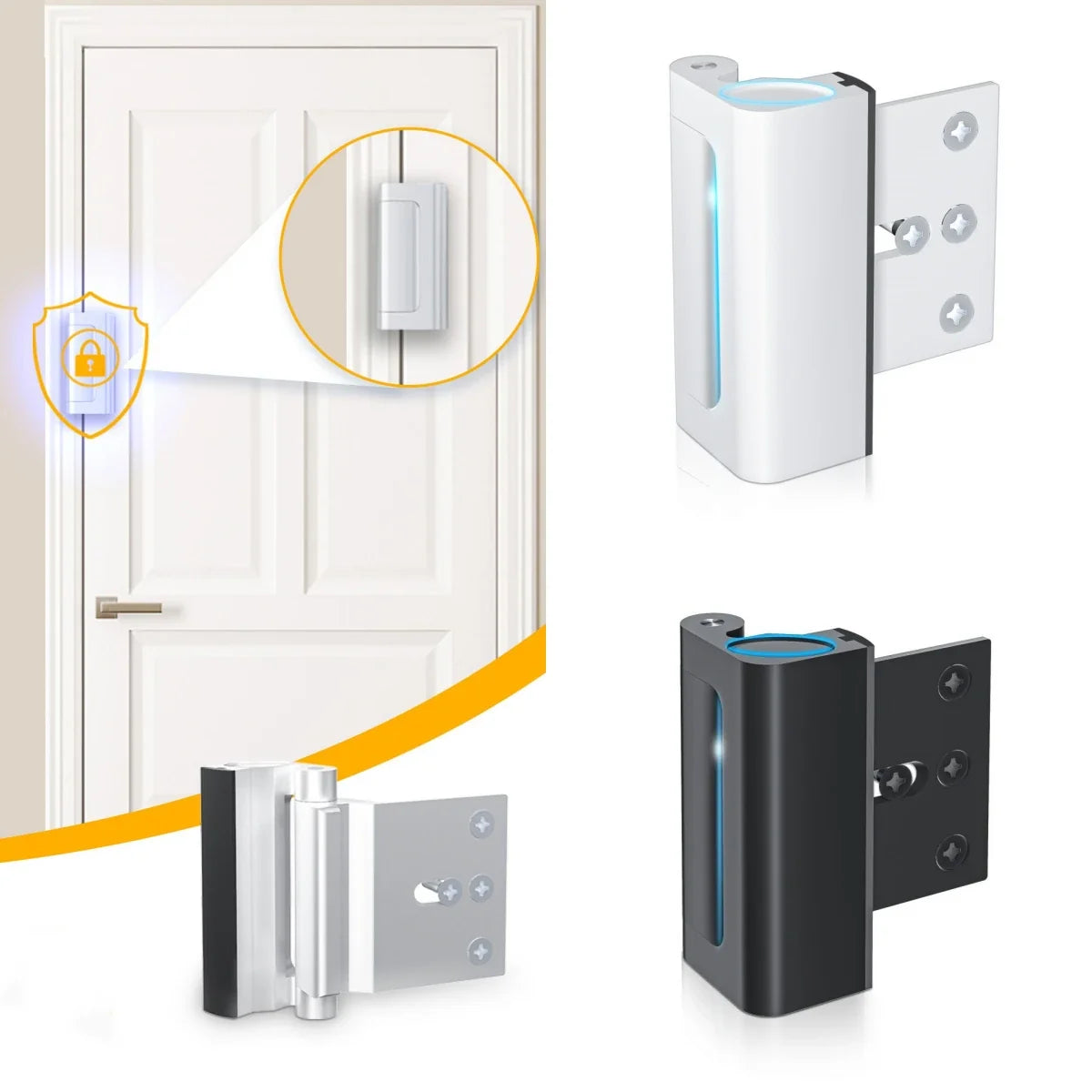 How to install door reinforcement locks?