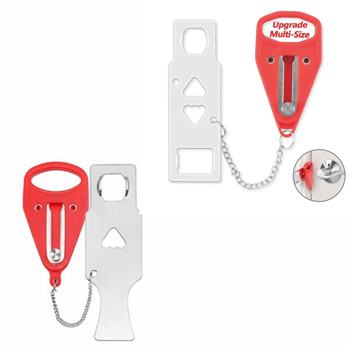 AceMining Portable Door Lock VS. Addalock Portable Door Lock: which works on all door lockdowns?