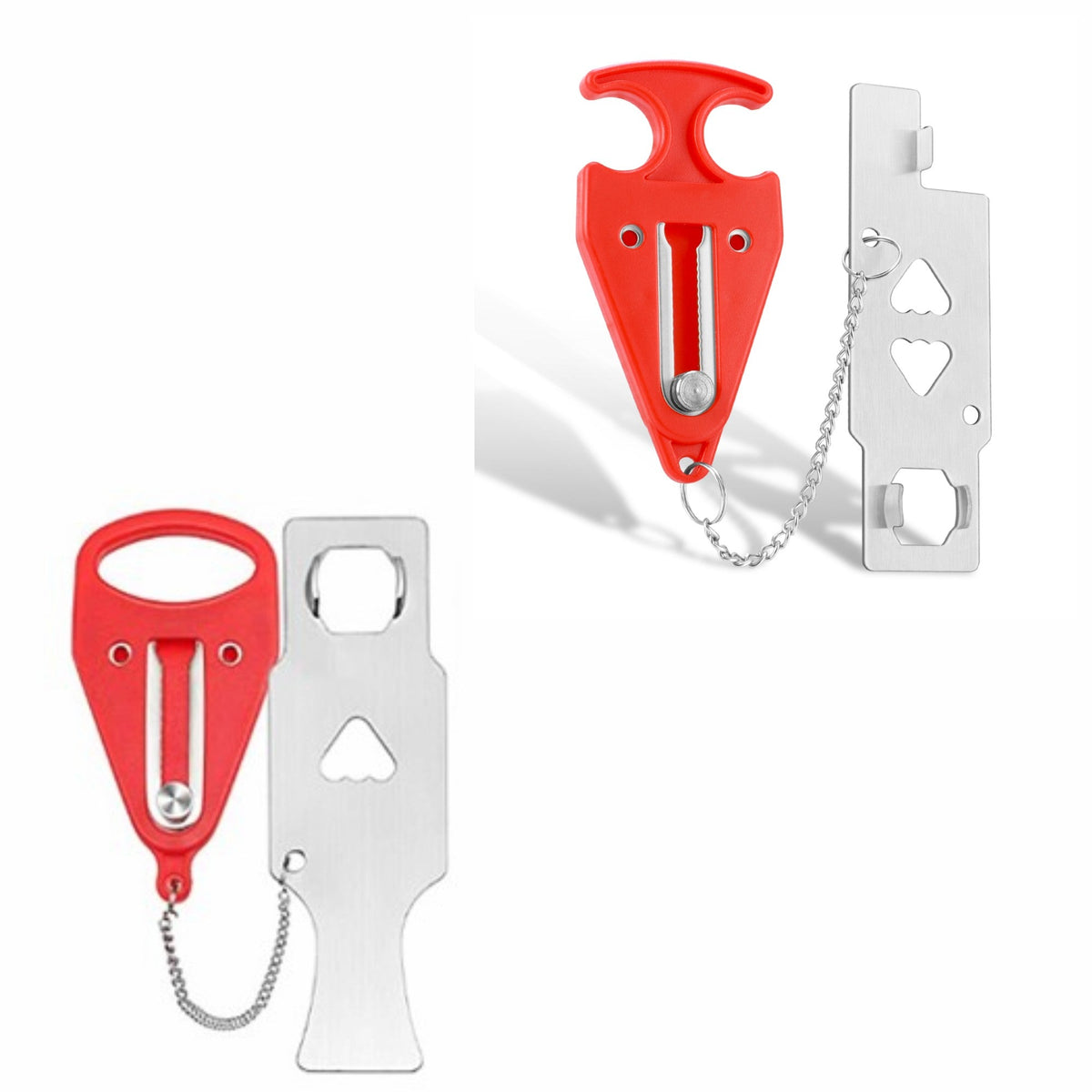 AceMining Portable Door Lock VS. Addalock Portable Door Lock: Which is better for a portable bathroom stall lock?
